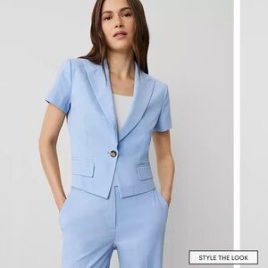 Ann Taylor Short Sleeve Suit